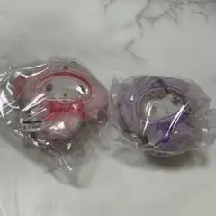 サンリオ　フィンガーパペット　マイメロ　クロミ　2点セット　ガチャ