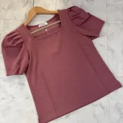【Feroux 】新品　ピンク パフスリーブ カットソーのサムネイル