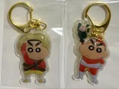 クレヨンしんちゃん 3Dアクリルキーホルダー カスカベボーイズ　3分ポッキリ