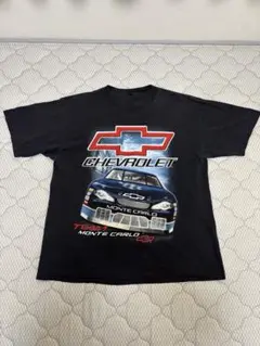 04年 ナスカー シボレー モンテカルロ Tシャツ 黒 レーシングT