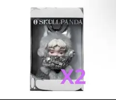SKULLPANDA × XG ぬいぐるみペンダント　2個セット　スカルパンダ