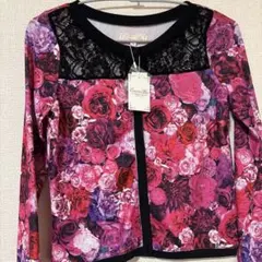 エミリアウィズ　花柄　バラ カーディガン　Sサイズ　レア