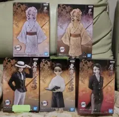 鬼滅の刃 フィギュア 鬼ノ装 肆の型 魘夢・壱の型　無惨・三ノ型　累・伍の型