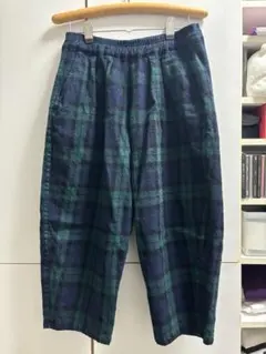tricot COMME des GARCONS サルエルパンツ チェック柄 - メルカリ
