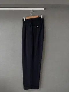 Cornier WOOL SILK NEP BELTED PANTS - メルカリ