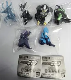 仮面ライダー まちぼうけ ガチャ 5点セット