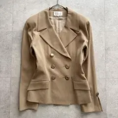 Mademoiselle Dior　テーラードジャケット　ダブル　キャメル系　Mのサムネイル