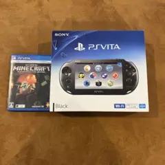 SONY PS Vita 本体 ブラック　ソフトマインクラフト
