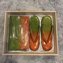 和装用バッグと草履のセット