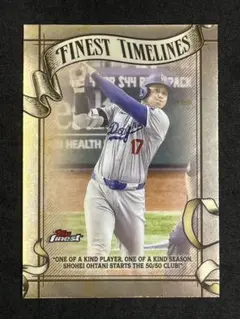 2025 Topps Finest 大谷翔平 50/50
