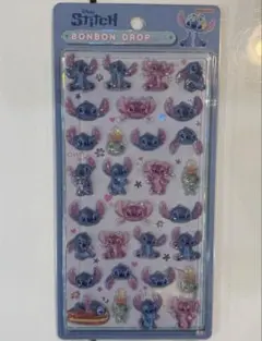 【正規品】スティッチ　ボンボンドロップシール　ディズニー