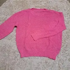 SHEIN　ピンクセーター