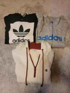 アディダス パーカー&チャンピオン パーカー