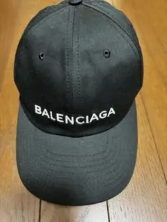 ✨超美✨BALENCIAGA キャップ L58 ロゴ 浅め マジックテープ 黒 - メルカリ