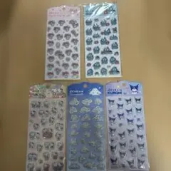 【お買い得】ぷくっとシール　ダイソー　サンリオ