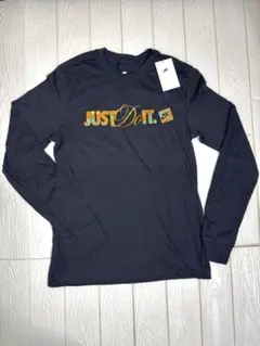 ナイキ JUST DO IT 長袖Tシャツ ブラック メンズ
