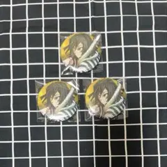 鬼滅の刃 伊黒小芭内 ワールドツアーキービジュアル缶バッジ 3点セット