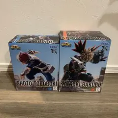 僕のヒーローアカデミア　XrossLink フィギュア　爆豪勝己　轟焦凍