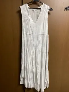 james perse ジェームスパース　白　ワンピース　ノースリーブのサムネイル