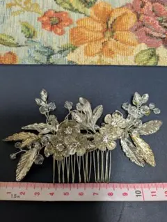 Aimer✨エメ✨ヘッドドレス✨シルバー系✨ブライダル ✨美品