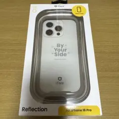 #145 iFace iPhone16proケース　ベージュ