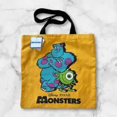早い者勝ち✨【未使用タグ付き】モンスターインク トートバッグ イエロー