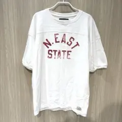 ミッションディストリクト フットボールTシャツ goodon グッドオン l L