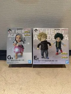 ヒロアカ一番くじ　いづく&かつき、エリ