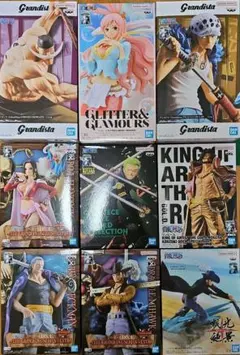 ワンピース Grandista フィギュア 9体セット