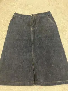 SM2 ダークデニム タイトスカート ひざ丈のサムネイル