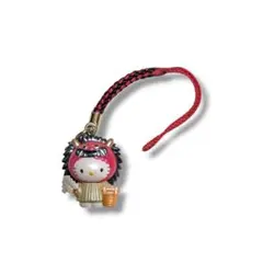 SANRIO 산리오 ハローキティ 平成 秋田限定 なまはげ ストラップ レア