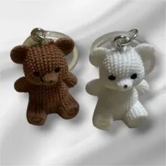 めじるしアクセサリー　ハンドメイド　 クマちゃん2個　訳あり特典有り❗️