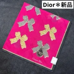 ★新品★ Christian Dior ハンカチ　スカーフ　大判　 A㉚