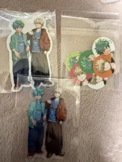 メンズノンノ ヒロアカ アクリルチャーム ステッカー