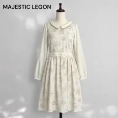 MAJESTIC LEGON マジェスティックレゴン 花柄ワンピース 丸襟のサムネイル