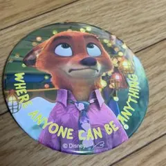 ズートピア oh my cafe オーマイカフェ ニック ジュディ 缶バッジ