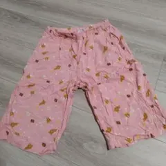 UNIQLO 半ズボン 130サイズ ピンク 動物柄