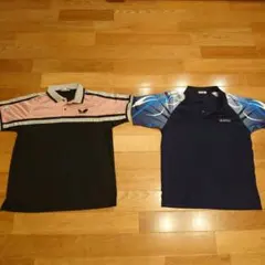 卓球　ユニフォーム　JUICとバタフライの２枚セット