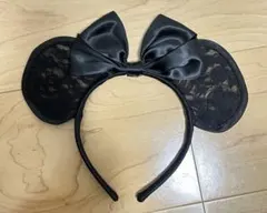 ディズニー ミニー カチューシャ レース