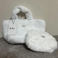 ファー ハンドバッグ