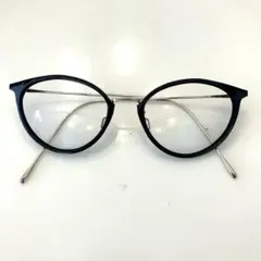 ゾフスマートブラックキャットアイメガネ(度あり)