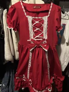 BODYLINE 懐古ロリィタ 赤色 Lサイズのサムネイル
