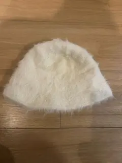 ⭐︎未使用品⭐︎ホワイト バケットハット ファー風