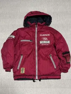 PHENIX スキーウェア スノボ グースダウン リバーシブル NORGE子供