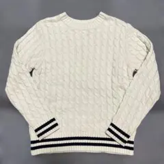 GU ケーブルニット