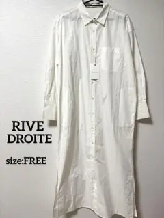 【新品】RIVE DROITE リヴドロワ オーバーシャツワンピースのサムネイル