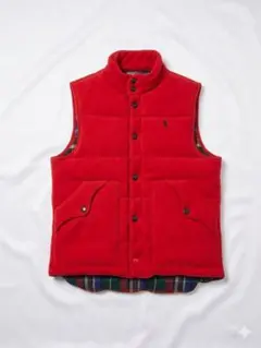 ぎ*ん様 Polo by Ralph Lauren 赤 ダウンベスト S