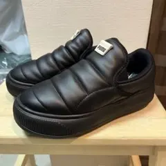 【美品】PUMA スニーカー スリッポン　厚底