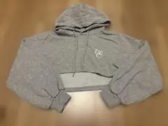 LTXC グレーパーカー　ショート丈　Sサイズ　140