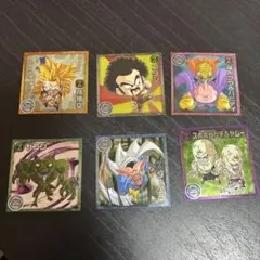 ドラゴンボール ウエハース シール ステッカー 6枚セット